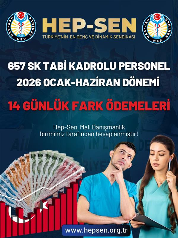 2026 Ocak Ayı 14 Günlük Tahmini Maaş Farkı